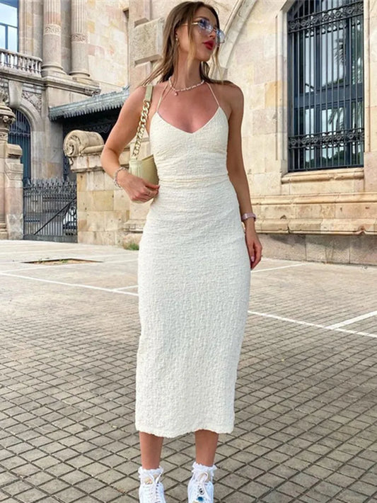 Maxi Dresses Woman Elegant Summer Fall Fashion